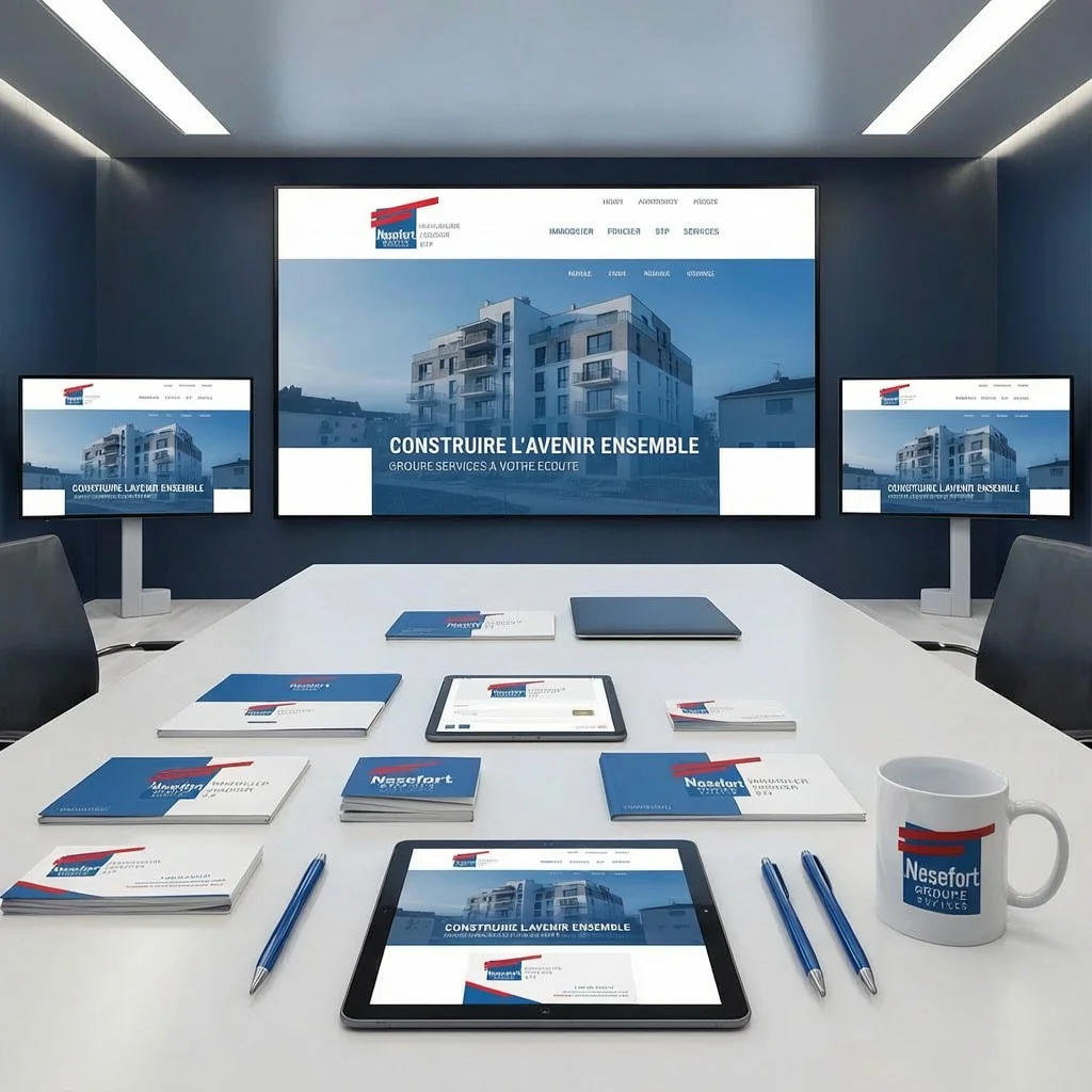 Présentation et expérience digitale Nesefort