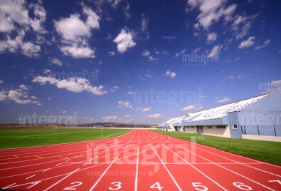 Piste d'athlétisme (référence Integral Groupe)